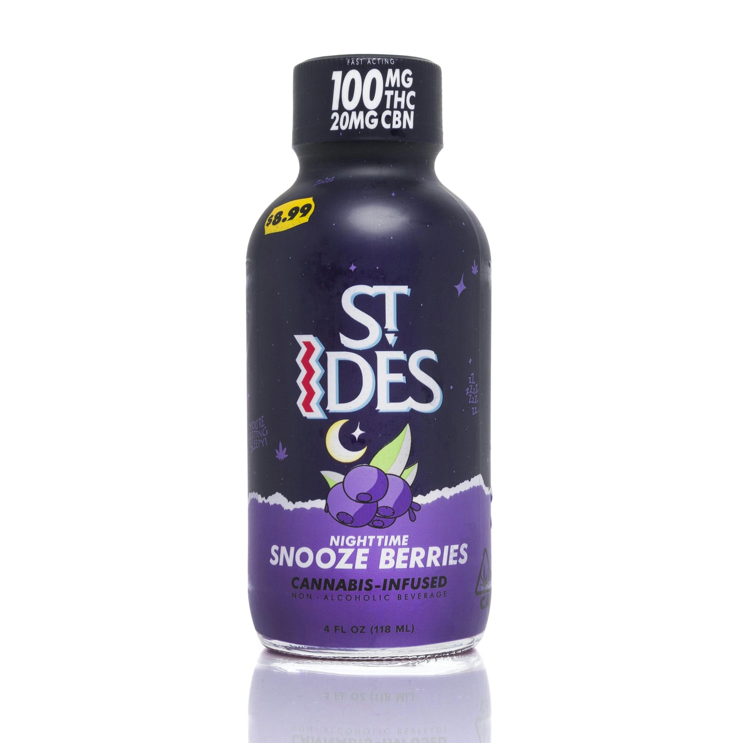 ST IDES / 4OZ POWER SHOT / 100MG