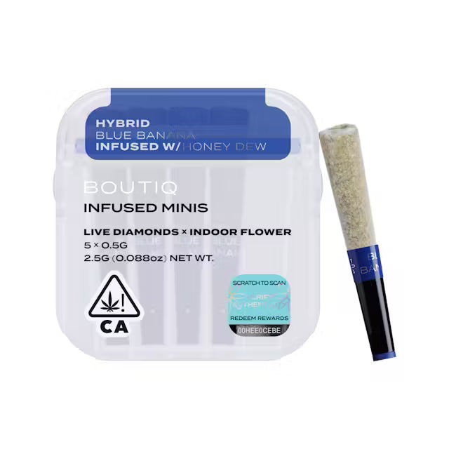 BOUTIQ QUAD INFUSED MINI PREROLLS 2.5G