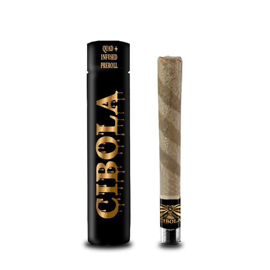 CIBOLA QUAD INFUSED TIGER STRIPE PREROLL 2G
